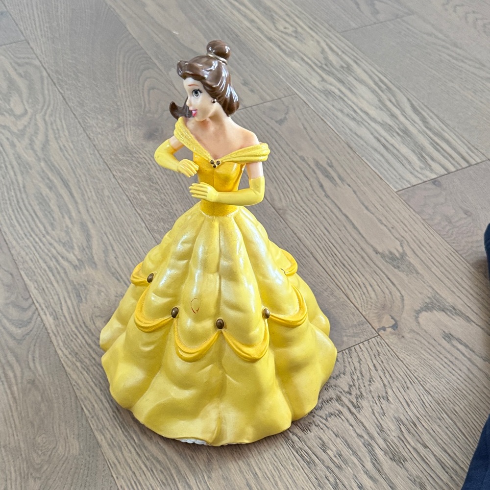 Beauty and the beast belle princess piggy bank Disney